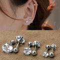 Zirconia Stud CZ Earrings