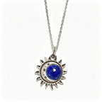 Natural Moonstone Sterling Necklace