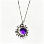 Natural Moonstone Sterling Necklace