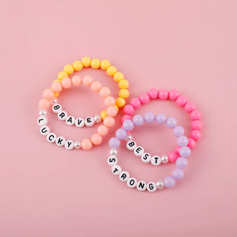 Rope Cartoon Beaded Bracelet