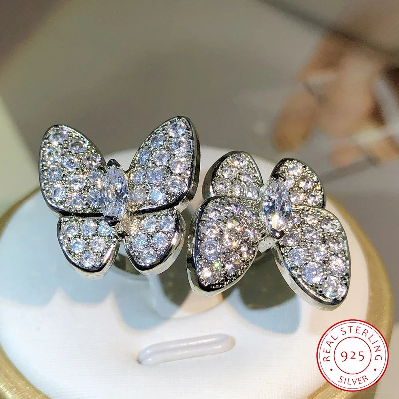 Silver Vintage Double Ring