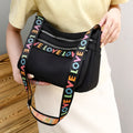 Oxford Satchel Crossbody Bag