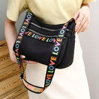 Oxford Satchel Crossbody Bag