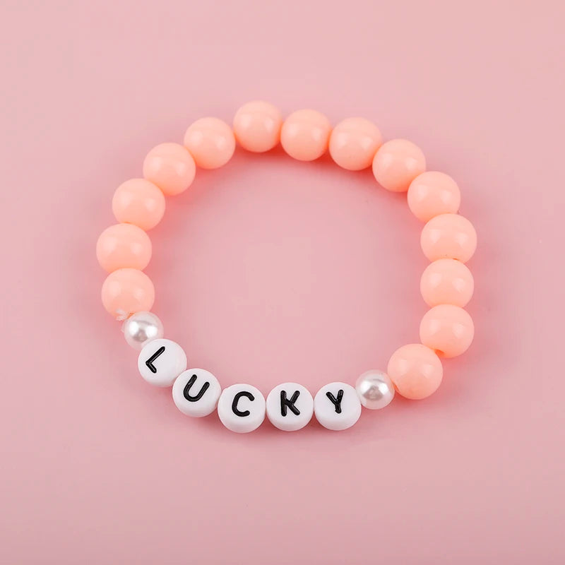 Rope Cartoon Beaded Bracelet