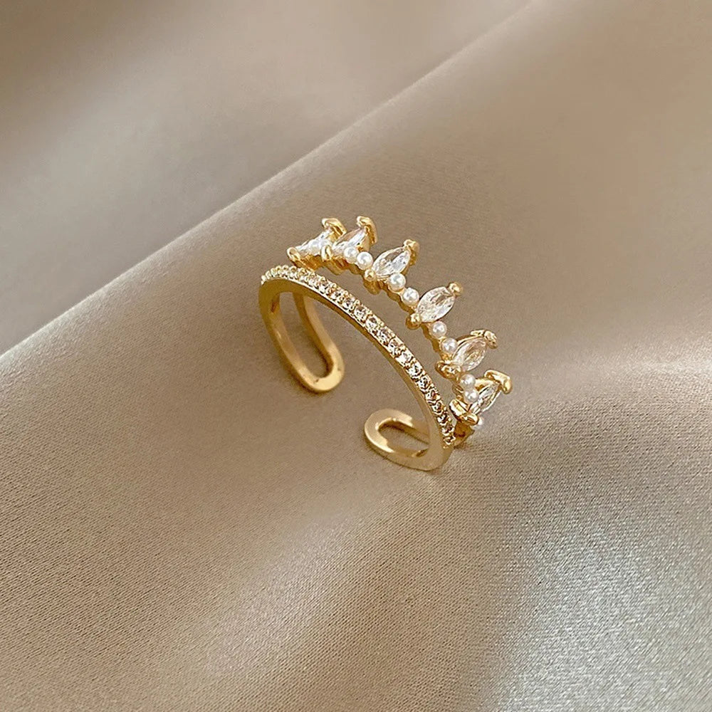 Korean Golden Copper Ring