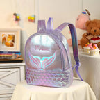 Iridescent Mermaid Tail Backpack