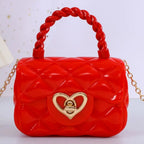 PU Mini Baguette Shoulder Bag