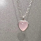 Charm Sterling Silver Pendant Necklace