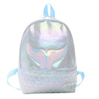 Iridescent Mermaid Tail Backpack