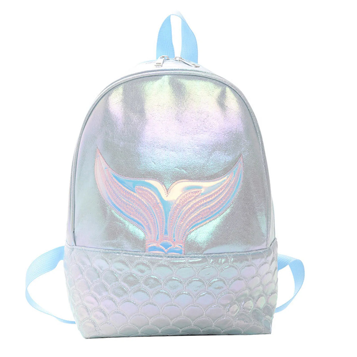 Iridescent Mermaid Tail Backpack