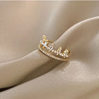 Korean Golden Copper Ring