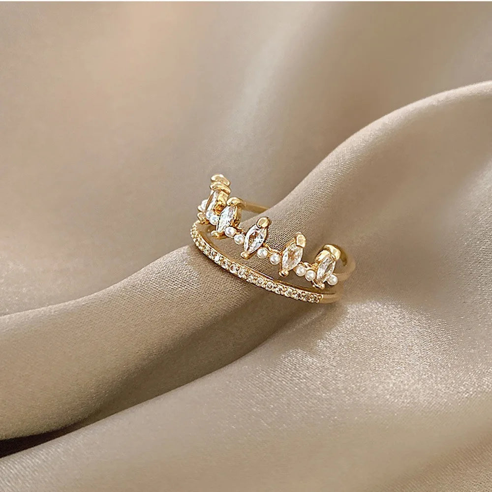 Korean Golden Copper Ring
