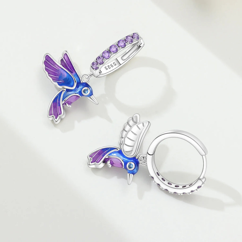 Sterling Silver Blue Earrings