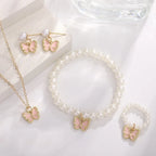 Butterfly Simulated Jewelry Set