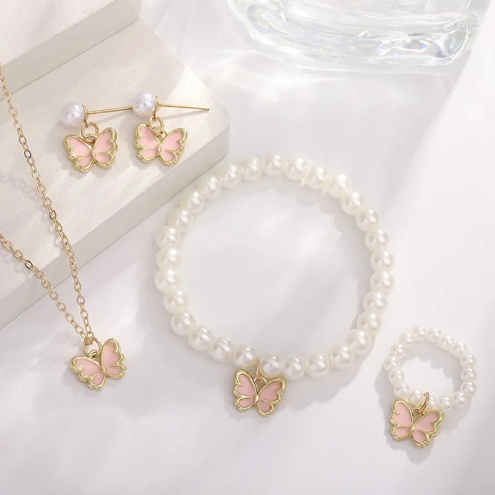 Butterfly Simulated Jewelry Set