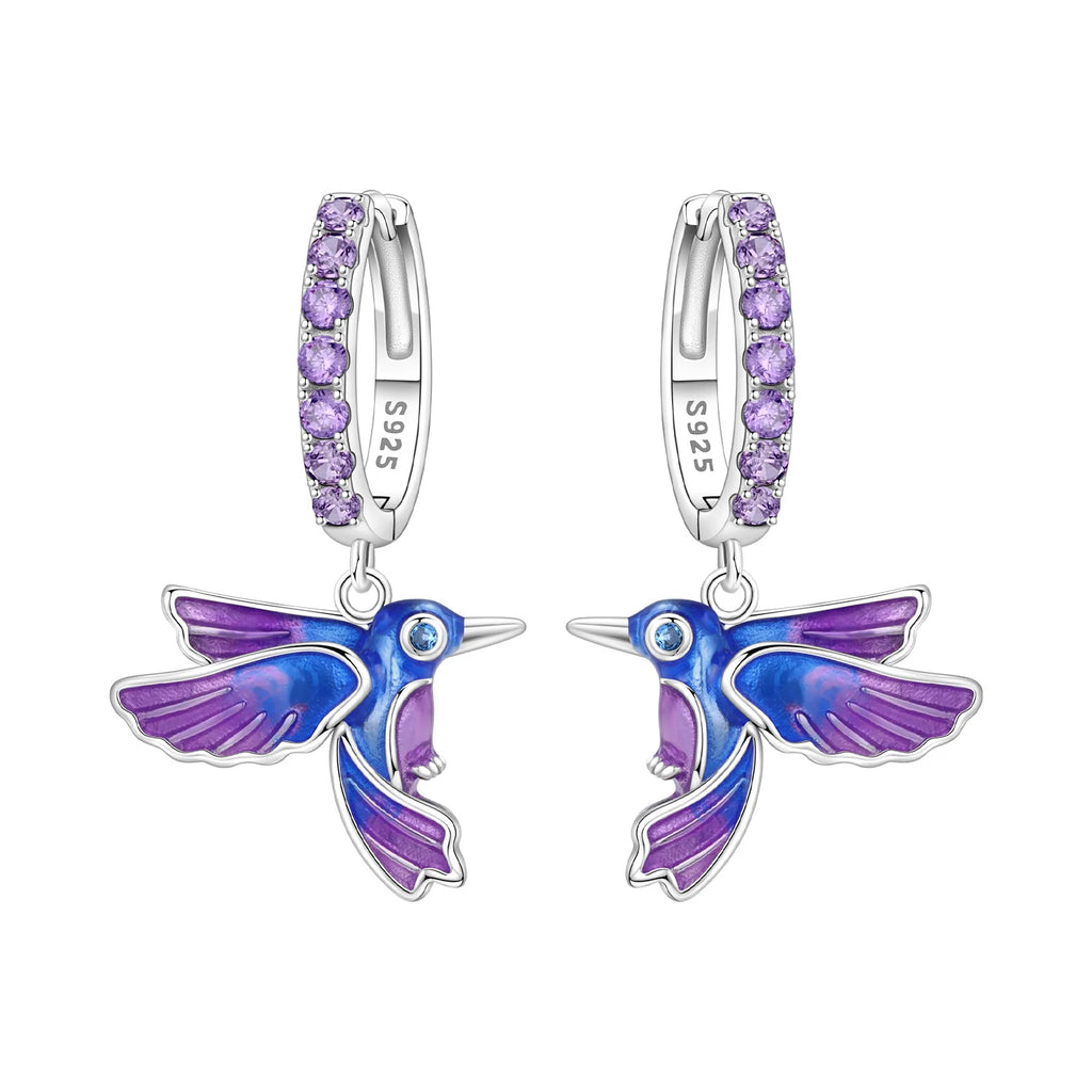 Sterling Silver Blue Earrings