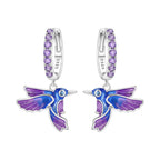 Sterling Silver Blue Earrings