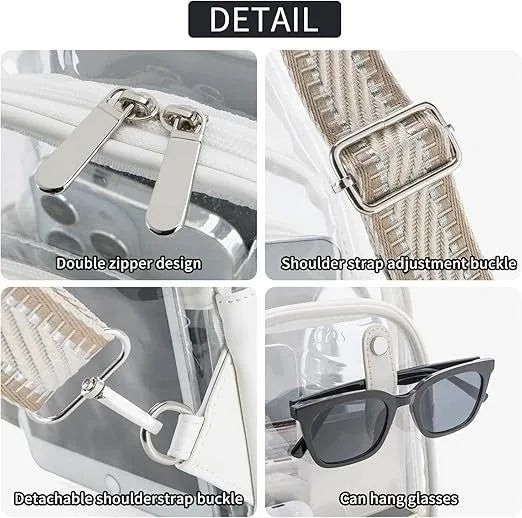Clear Stadium Crossbody Bag