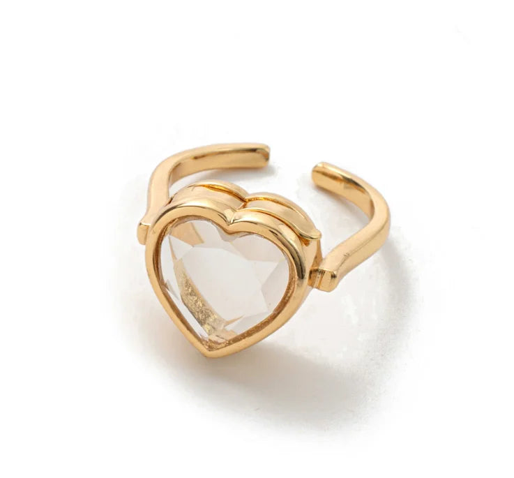 Open Ring Pendant Necklace
