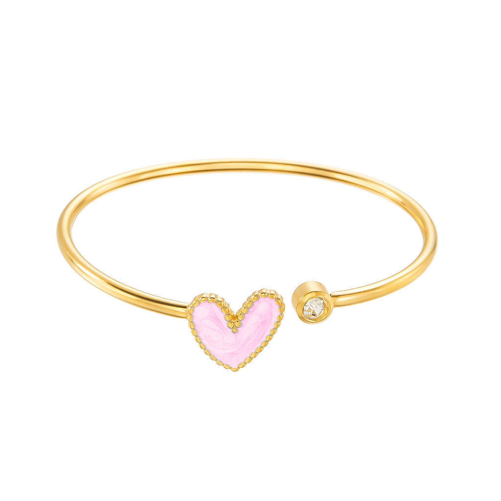 Romantic Drip Oil Bangle
