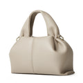 Soft Leather Crossbody Tote Bag