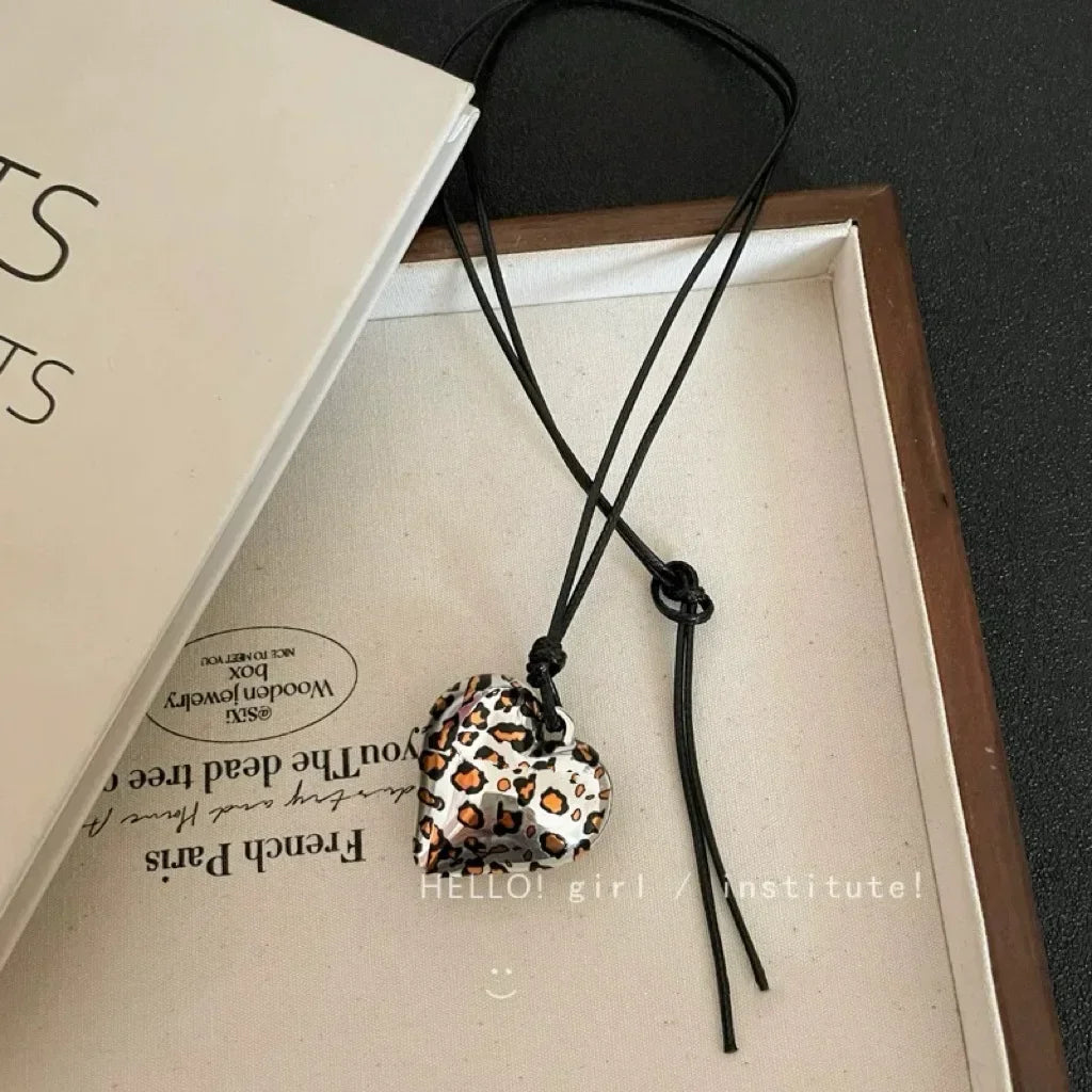 Heart 85CM Adjustable Pendant Necklace