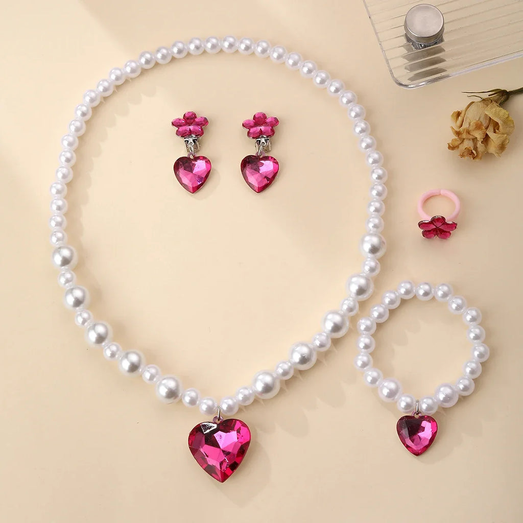 Imitation Pearl Jewelry Set