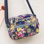 Multi-Layer Nylon Crossbody Bag