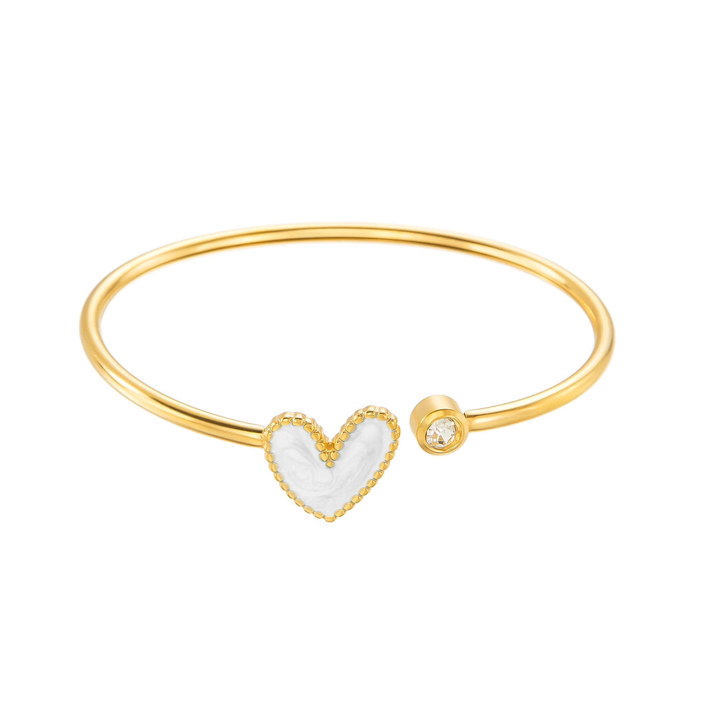 Romantic Drip Oil Bangle