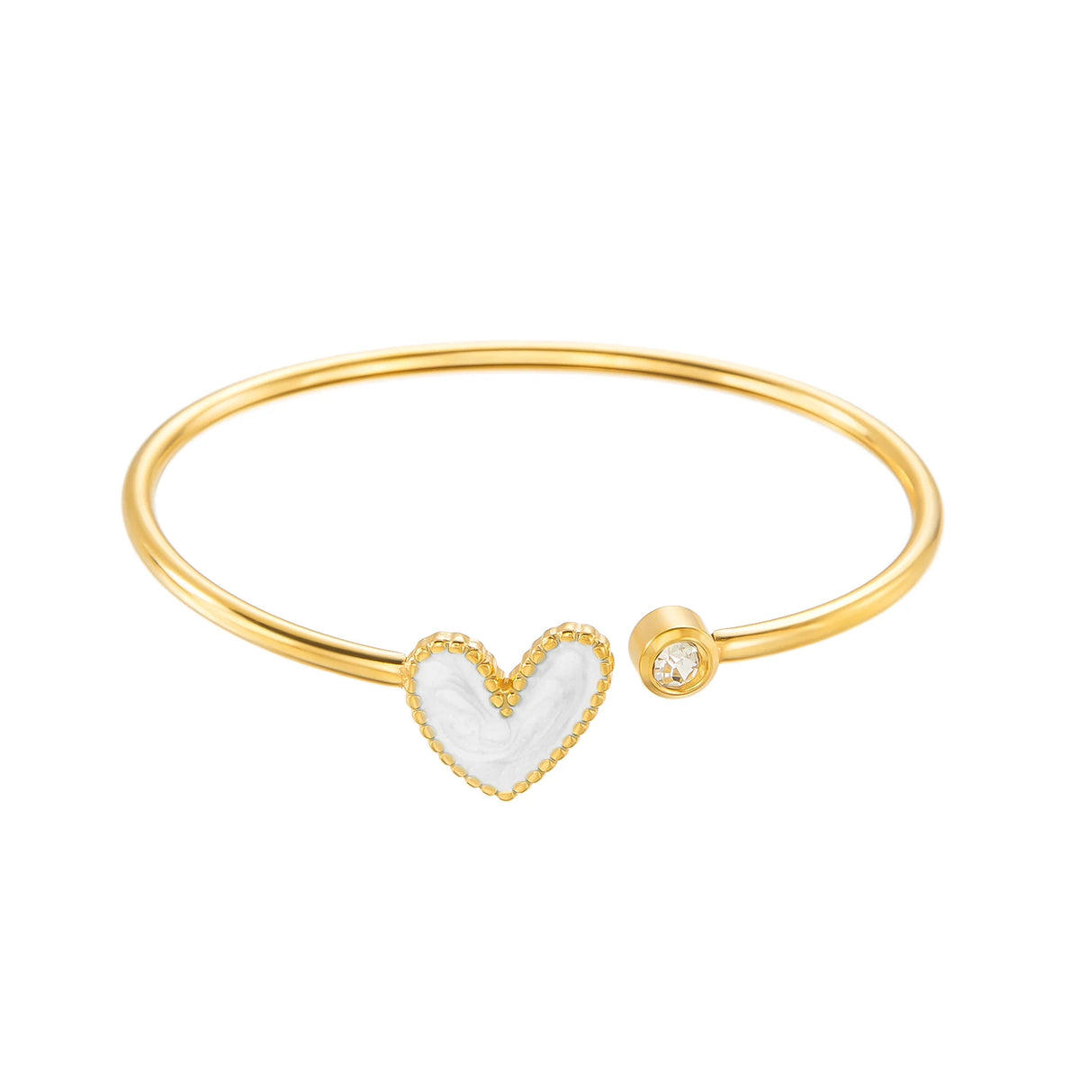 Romantic Drip Oil Bangle