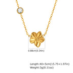 Cubic Zirconia Heart Pendant Necklace