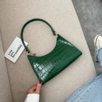 Solid Color Chain Shoulder Bag