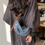 PU Leather Hobo Shoulder Bag