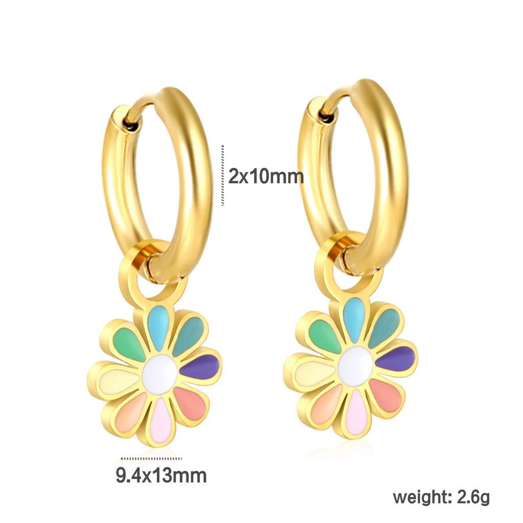 Colorful Acrylic Everyday Earrings