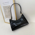 Solid Color Chain Shoulder Bag