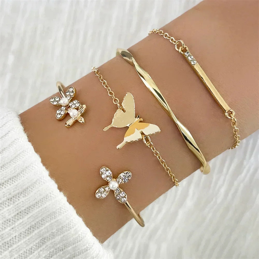 Vintage Water Drop Bangle