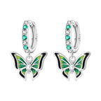 Sterling Silver Blue Earrings