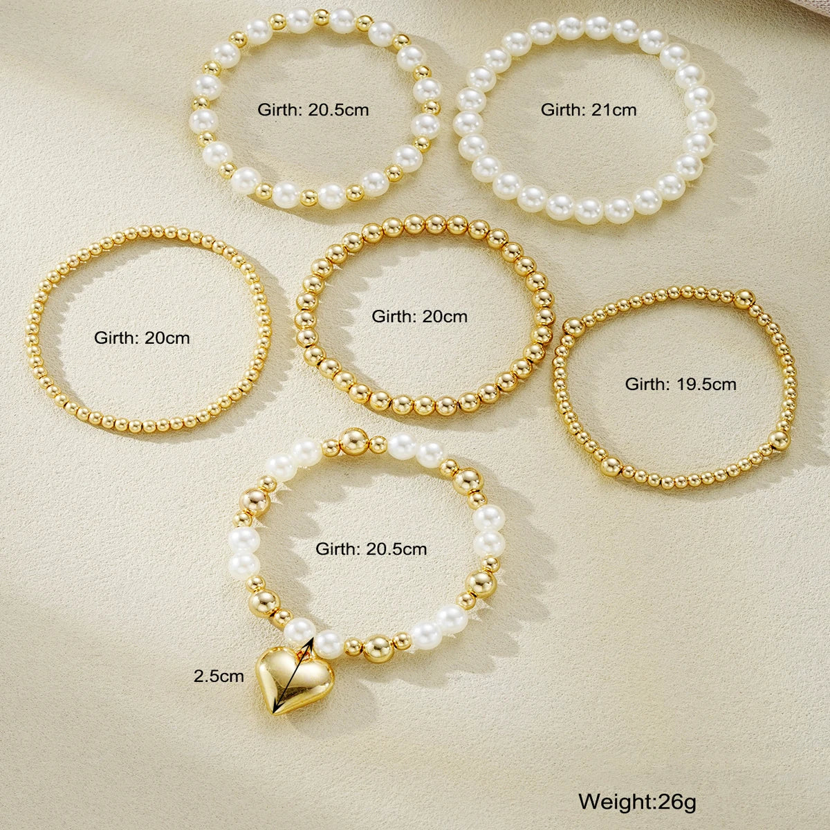 Heart Imitation Bracelet