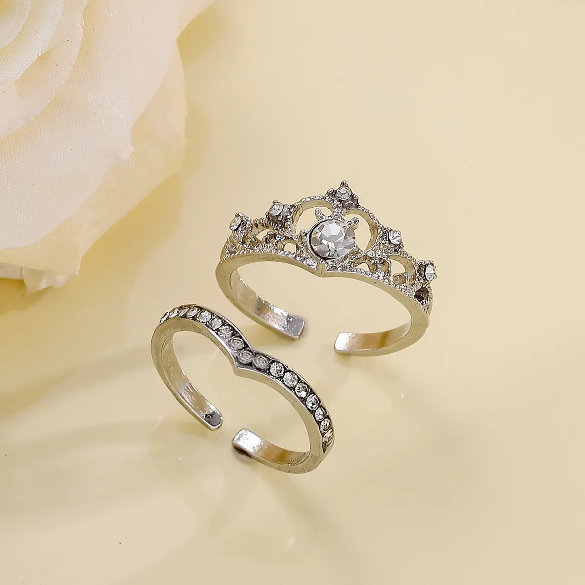 Crystal Crown Ring