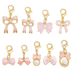 Handmade Alloy Bowknot Charm