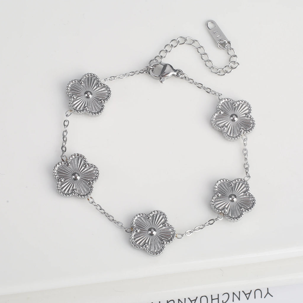 White Black Red Bracelet