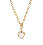 Open Ring Pendant Necklace