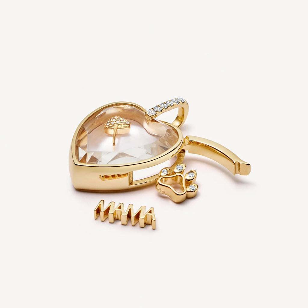 Open Ring Pendant Necklace