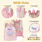 Iridescent Mermaid Tail Backpack