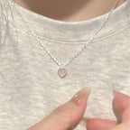 Charm Sterling Silver Pendant Necklace