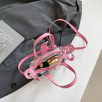 Clear PVC Hobo Crossbody Bag
