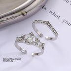 Crystal Crown Ring