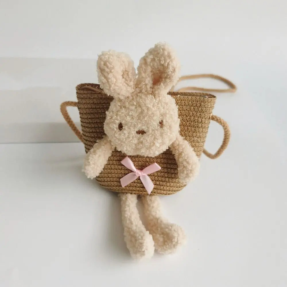 Bear Girl's Colorful Crossbody Purse