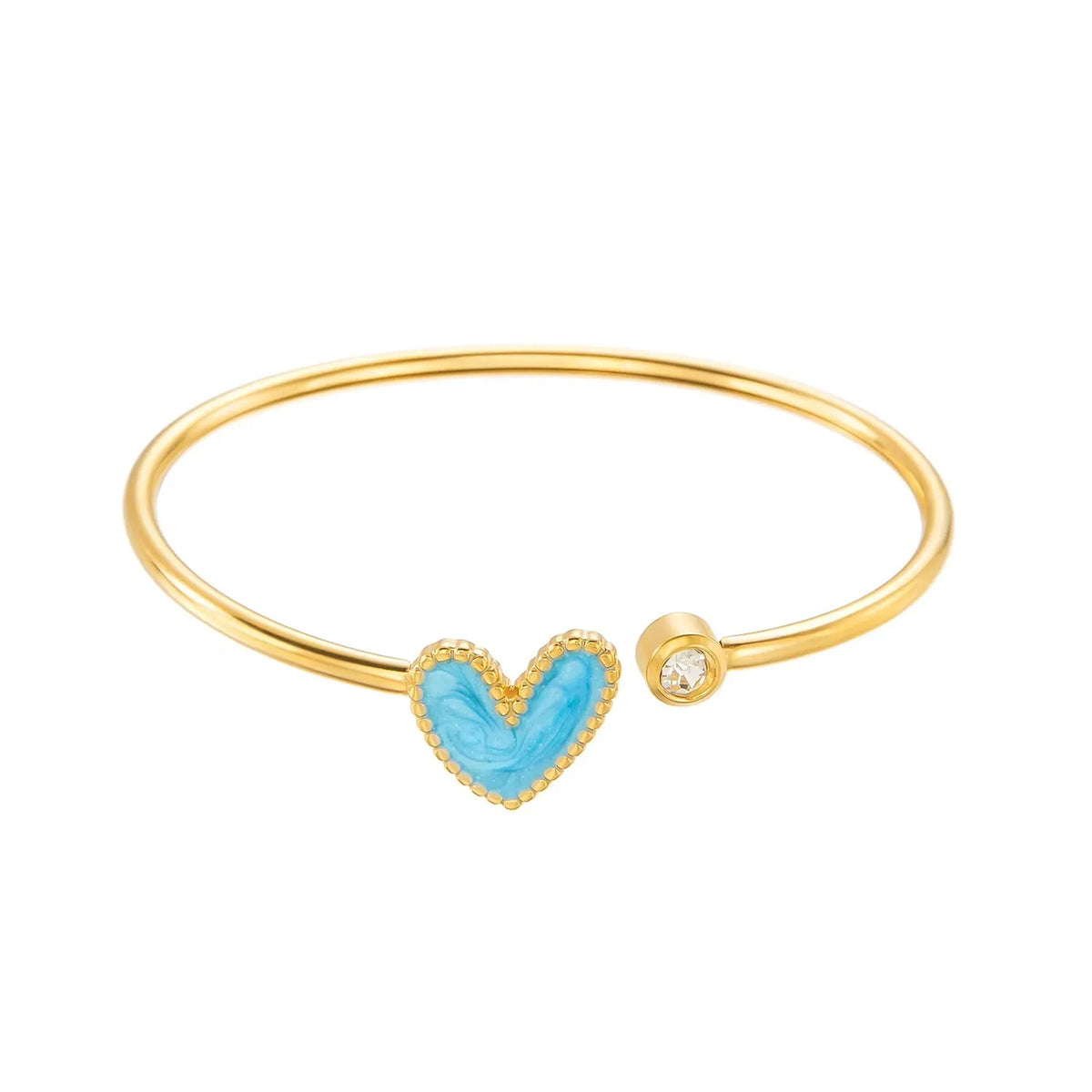 Romantic Drip Oil Bangle