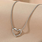 Stainless Titanium Steel Pendant Necklace